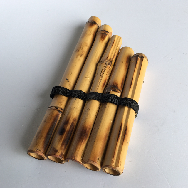 PAN FLUTE, Natural Bamboo